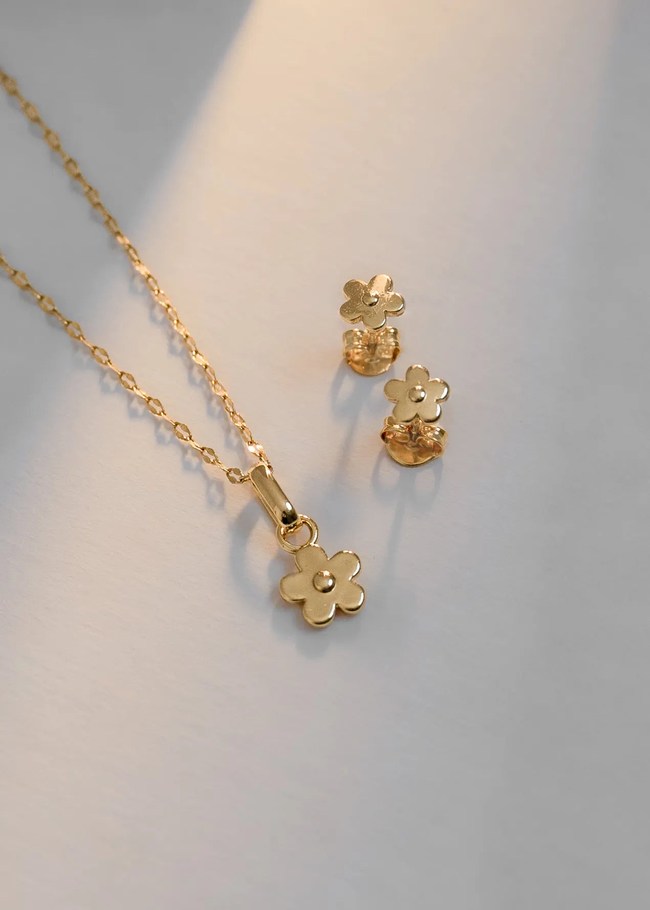 C Conjunto Golden Flower