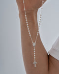 Rosario Milagrosa 4 mm 55 Cms